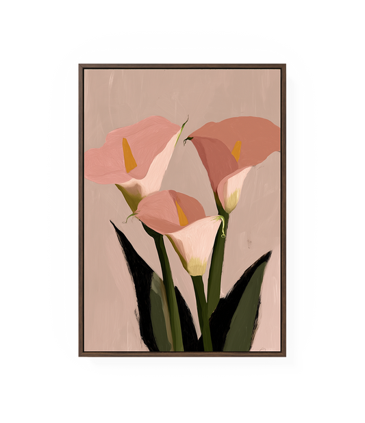 Blushing Rose Water Lilies