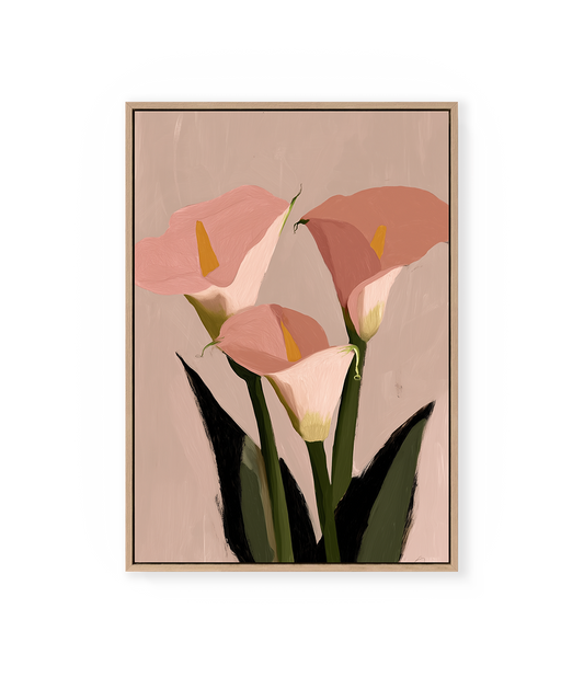 Blushing Rose Water Lilies