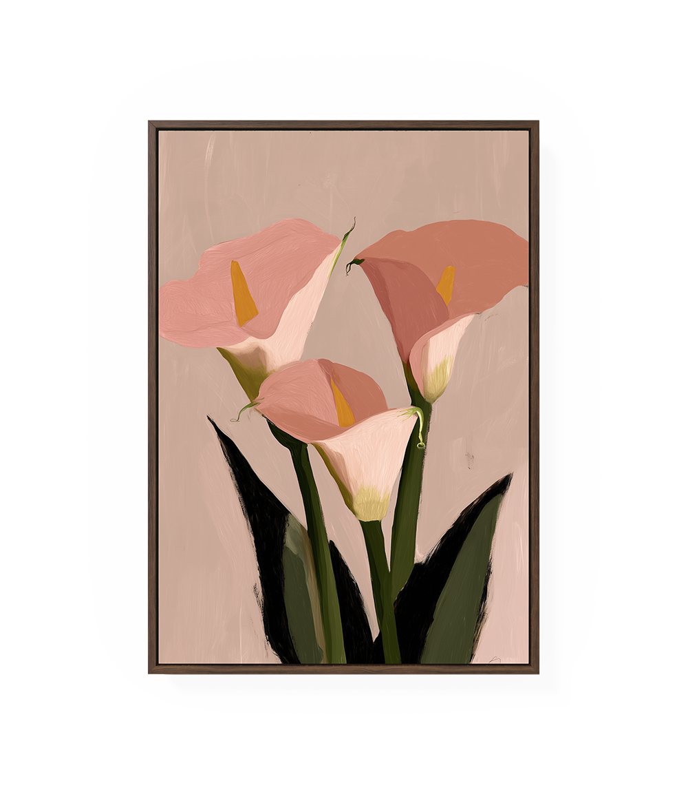 Blushing Rose Water Lilies